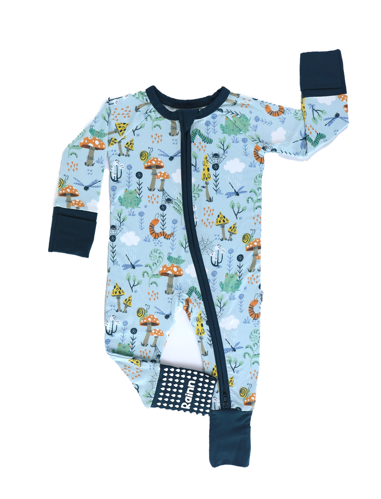 Bamboo Zipp Jammies - Critter Hollow | By Rainn