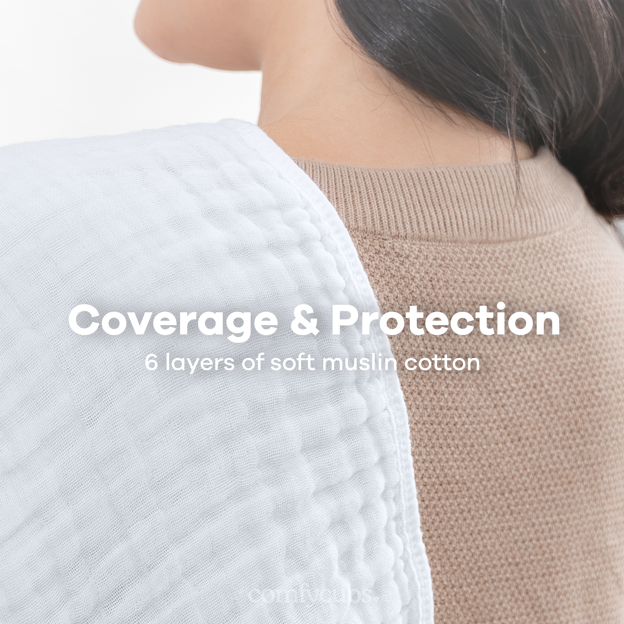 Comfy Cubs - Muslin Burp Cloths by Comfy Cubs - / Pack of 6-Giggles N Gear